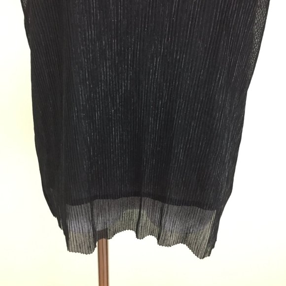NWT JUST FEMALE Mini Pleat Shimmer Quint Tee Shirt - Picture 9 of 10
